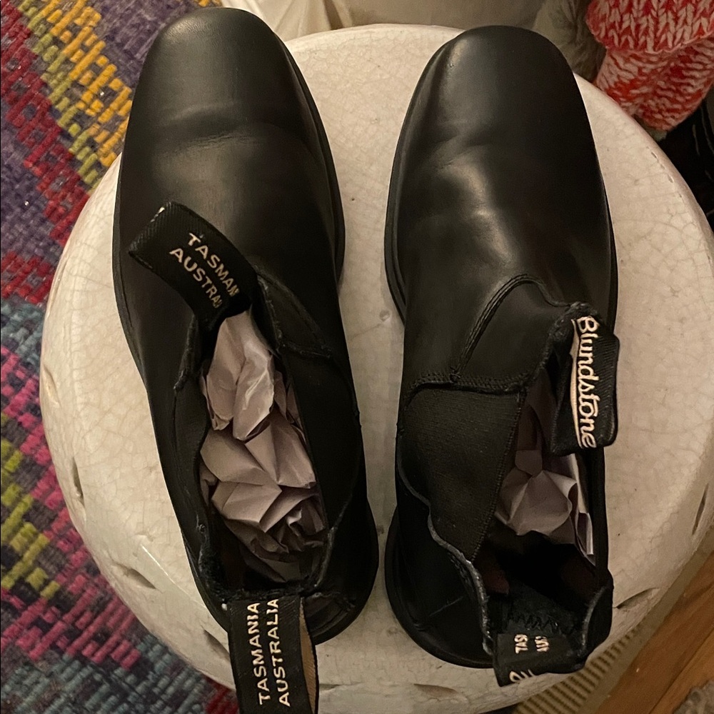 Blundstone Classic Black Slip-On Boots
